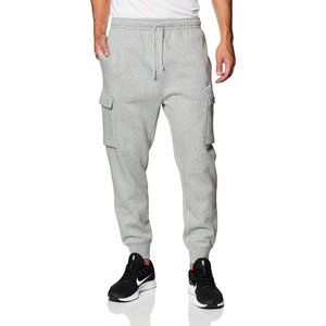Nike Sportswear Club Jogger Fleece Men's Cargo Pants CD3129-063 Grey Heather 2XL